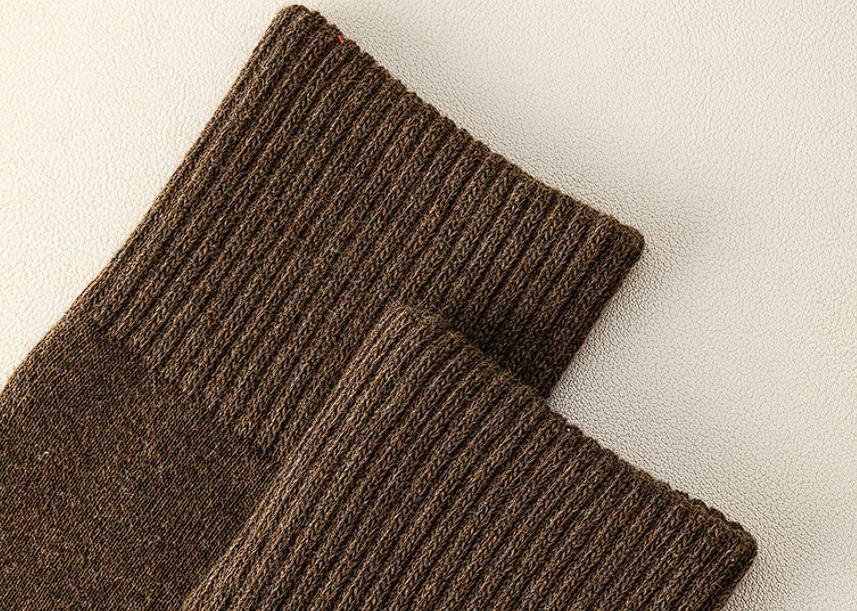 Women's Winter Autumn JK Over-the-Knee Breathable Knitted Socks Fashion Solid Color Thick Warm Daily Wear Leg Warmer