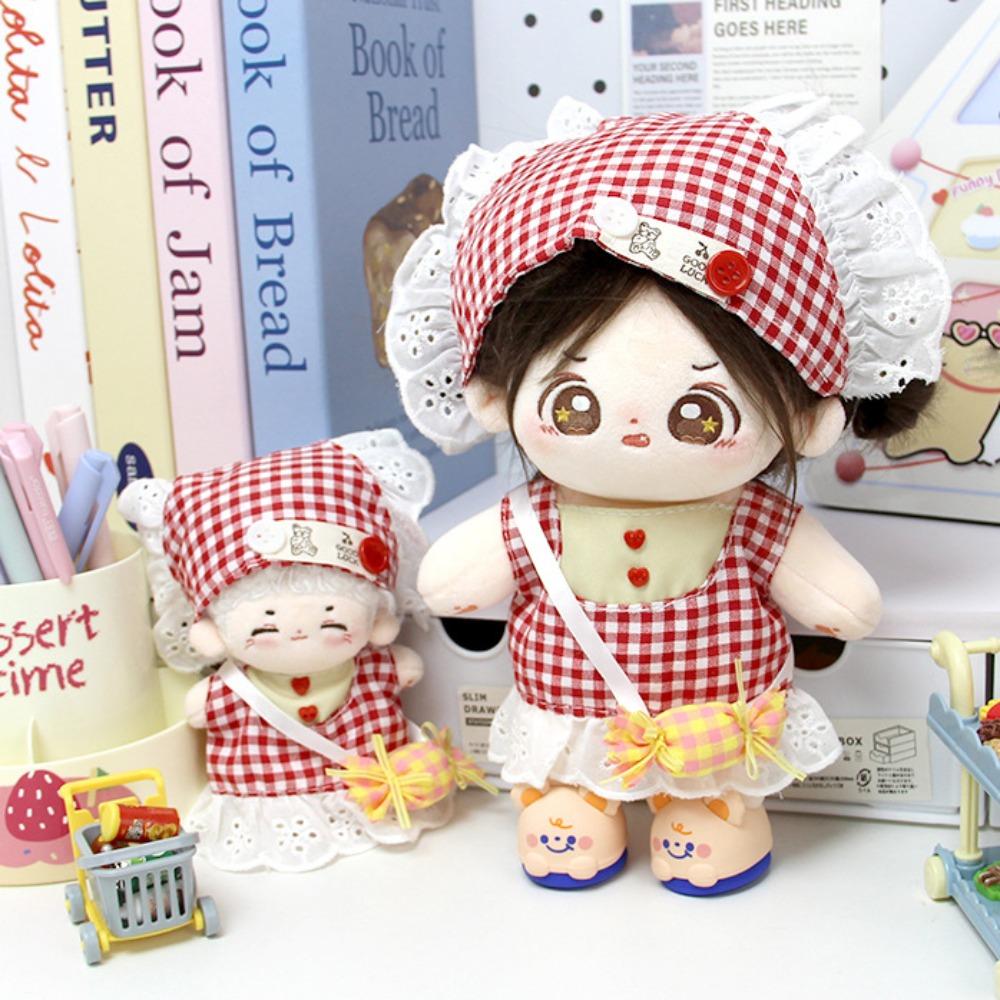 Candy Bag 10cm Cotton Doll Clothes Dress Doll Clothes Set 10/20cm Cotton Doll