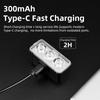 Bike Light Set USB Rechargeable Front Rear Bicycle Headlight Taillight Waterproof For MTB Road Bike Cycling Safety Accessories