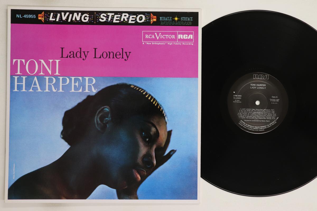 

LP Record TONY HARPER - Lady Lonely LPM2092 RCA 1984 Spain Jazz Used