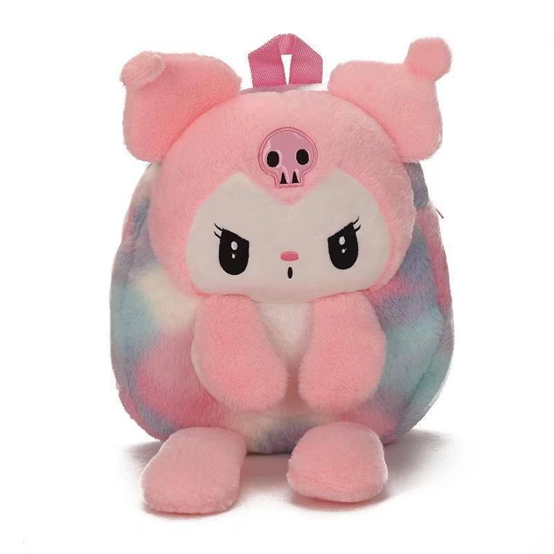 Jucărie de pluș Labubu Rucsac de iarnă și geantă crossbody - Ghiozdan drăguț