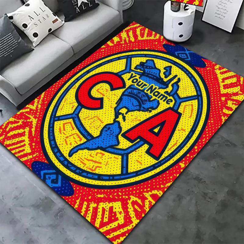 Club America Custom Name Carpet Rug For Living Room Bedroom Home Sofa Decoration Kids Play Nonslip Floor Mat