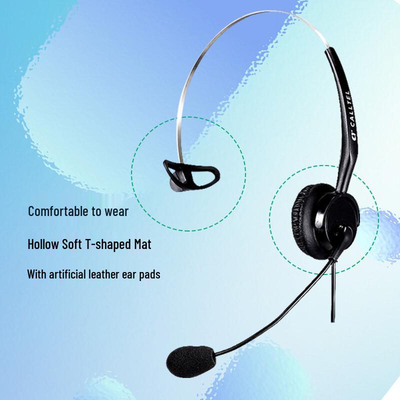 CALLTEL Professional Headset for Call Centers & Offices (CN Version)