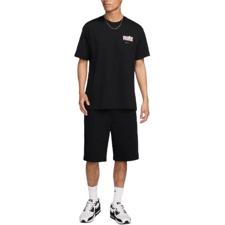Nike Sportswear Max90 T-Shirt Asia Sizing 'Black' Men's FZ5386-010