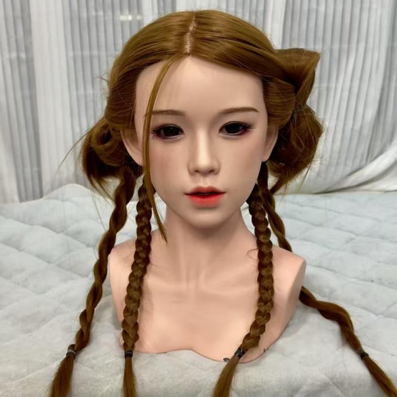 Men's Sex Doll Head For Oral Sex, Masturbation Cup, With Mouth, With Tongue, Real Skin Feel, Erotic Adult Sex Toy