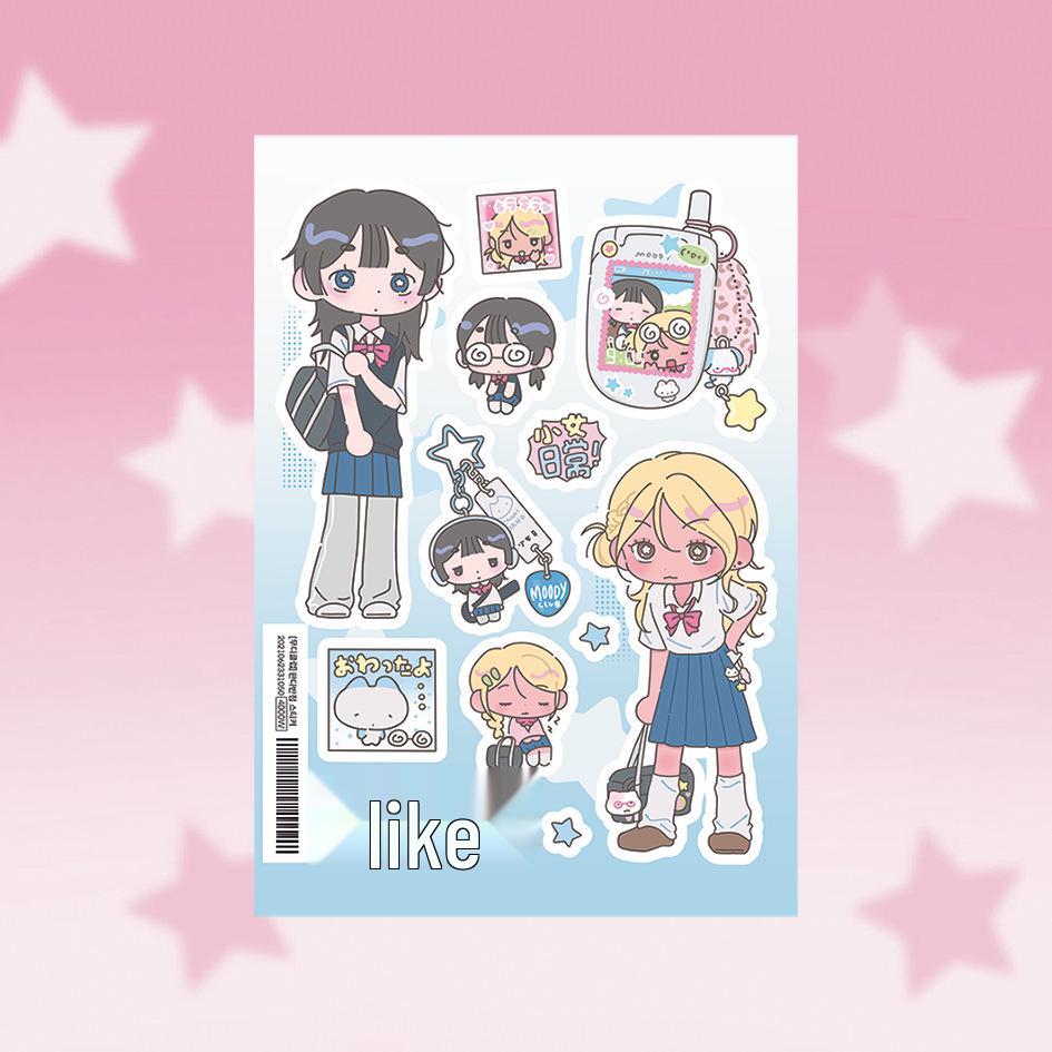 Adorable Shibuya Diary Stickers: Japanese-Inspired DIY Creative Korean Guka Planner