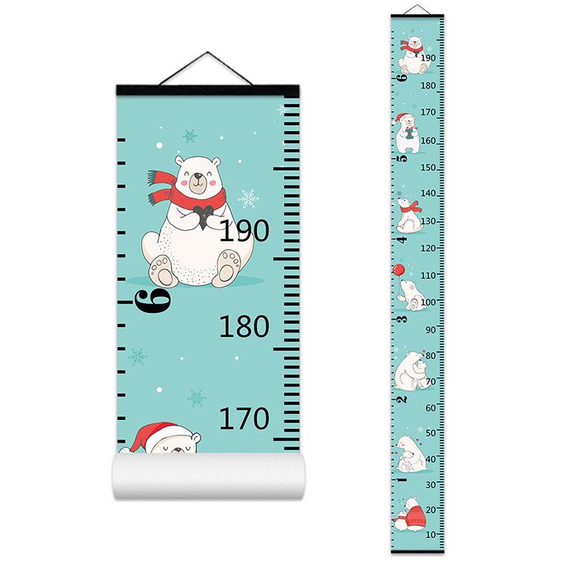 Nordic Style Children's Height Chart - Decorative Wall Hanging Measuring Sticker