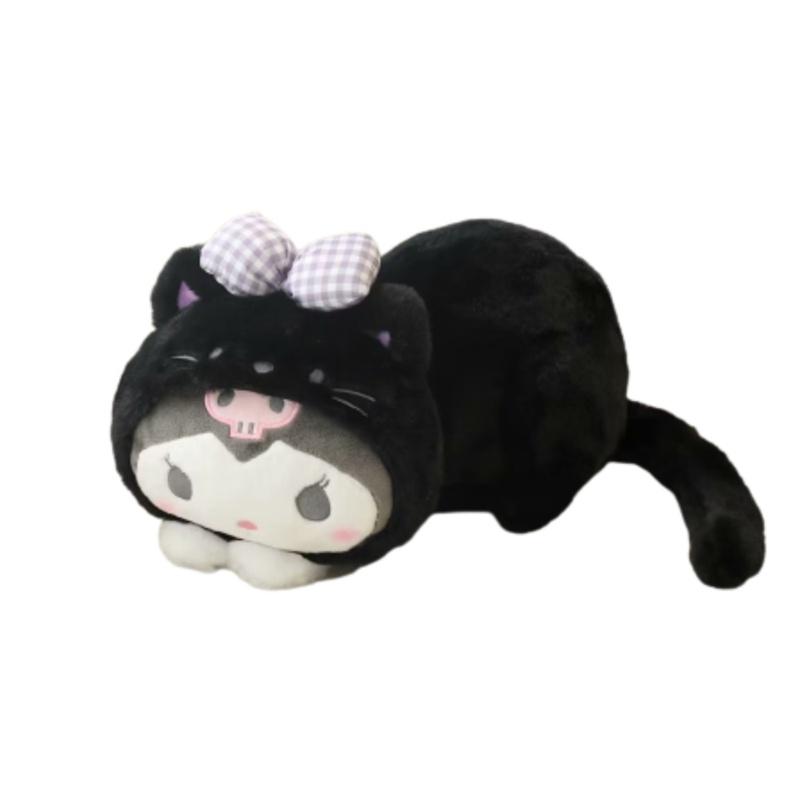 Süßes Kurumi Katzen-Stofftier mit PP-Baumwollfüllung für Kinder