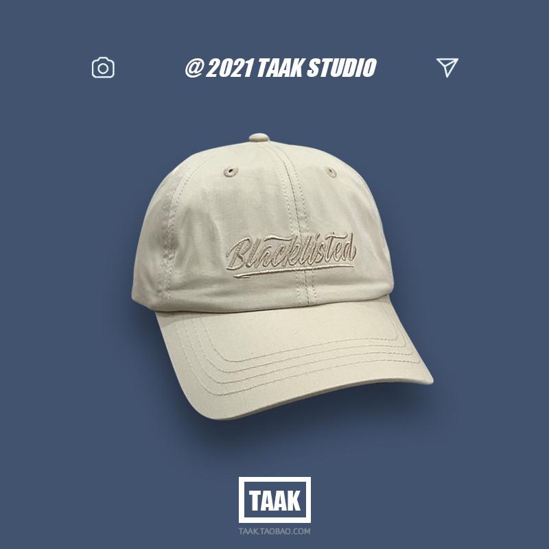 Trendy Magenta Cotton Baseball Cap For Women With Letter Embroidery Summer Hat