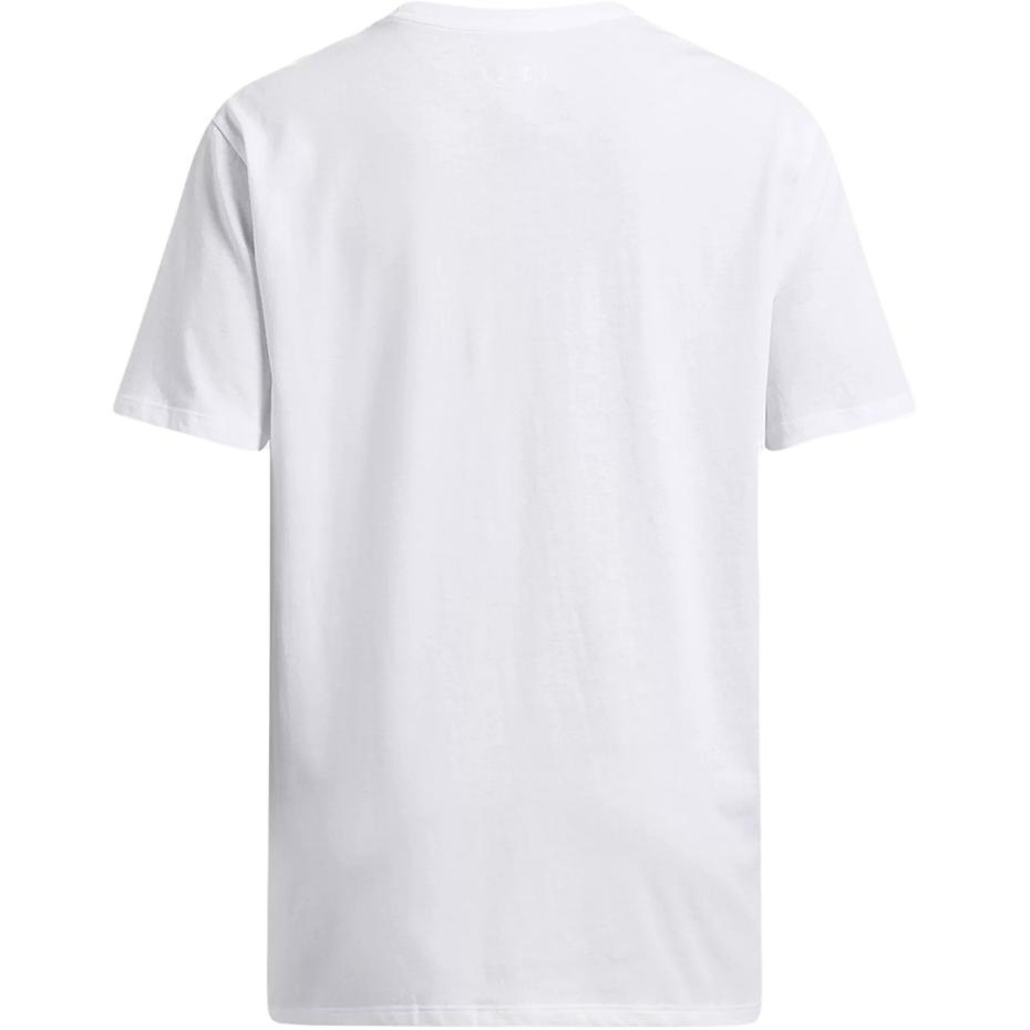 Under Armour Comfortable Breathable Fitness Crew Neck Short Sleeve T-Shirt Women Tops White 1387318-100