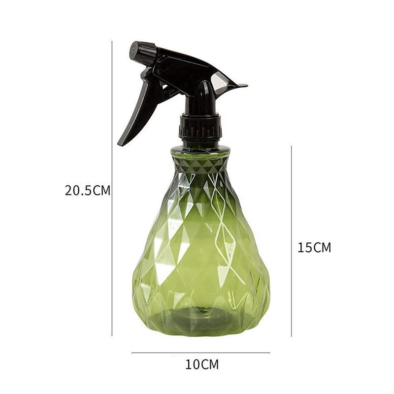1PCS 500ML Spray Empty Bottles Refillable PET Bathroom Mist Sprayer Disinfection Water Container Watering Gardening Supplies