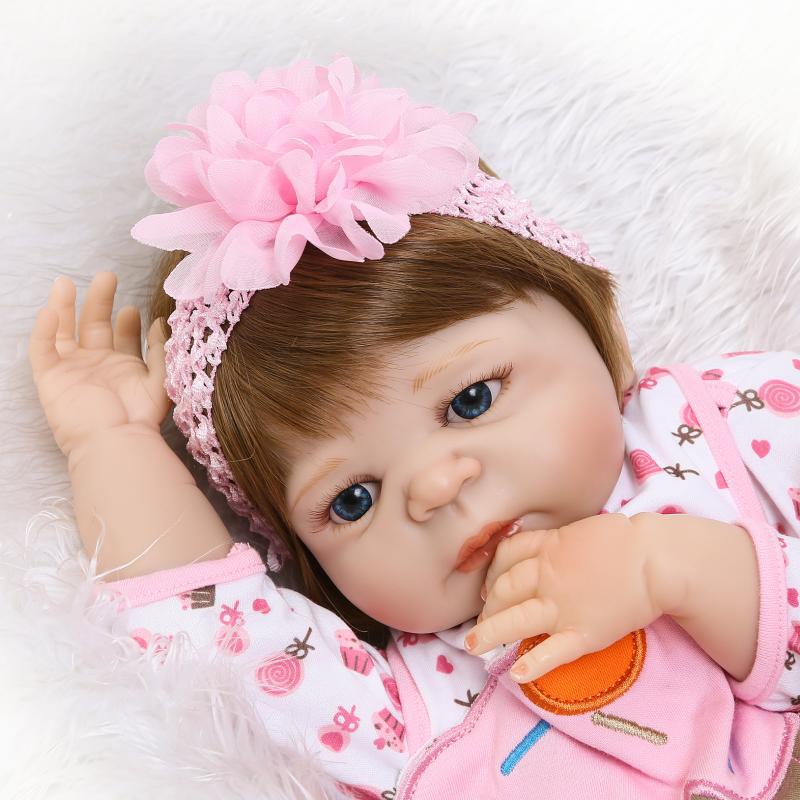 Waterproof Silicone Baby Doll for Bathing - Realistic and Cute Hot Seller