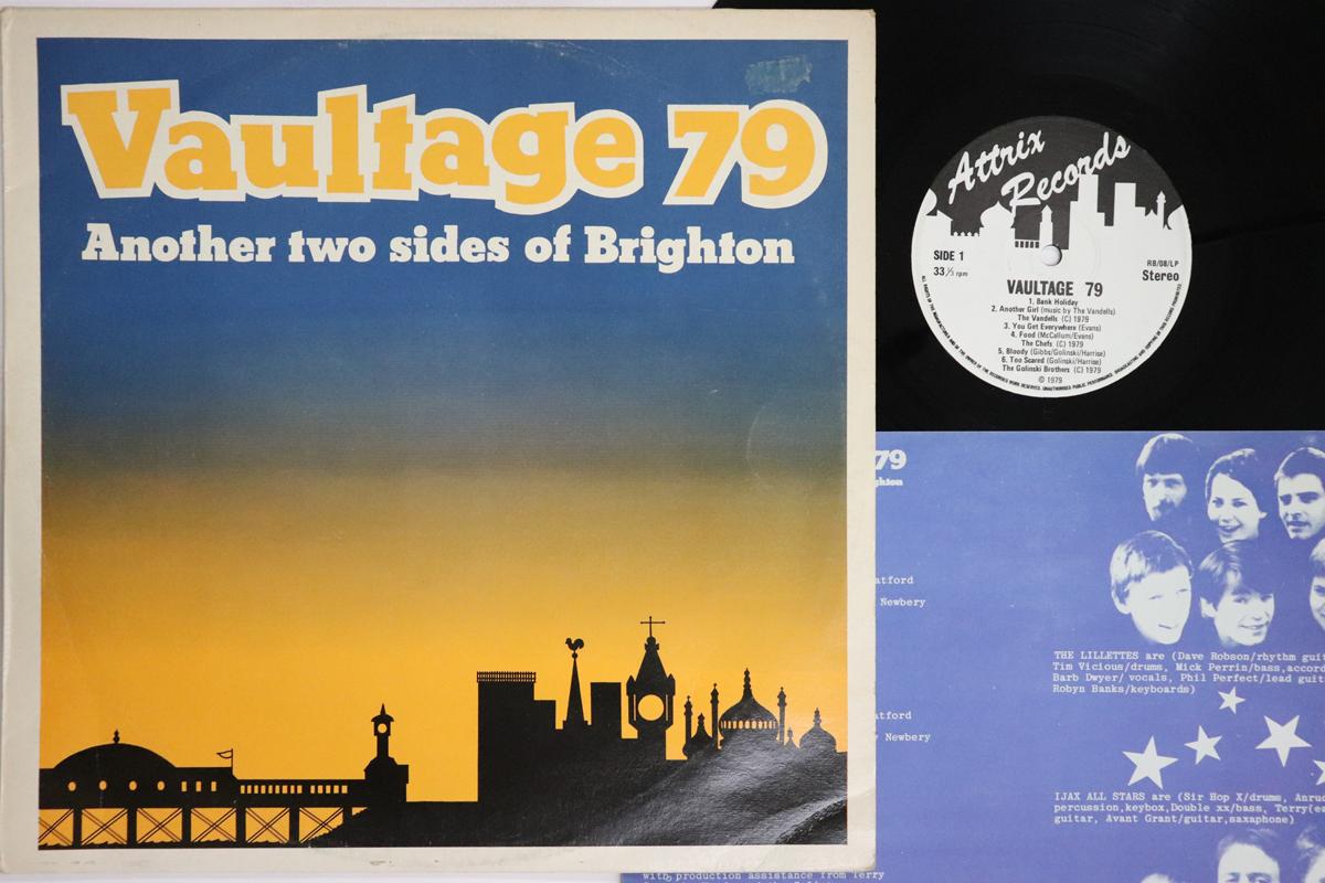 

LP Record VARIOUS Vaultage 79 Another Two Sides Of B RB08LP ATTRIX 1979 UK Rock Used