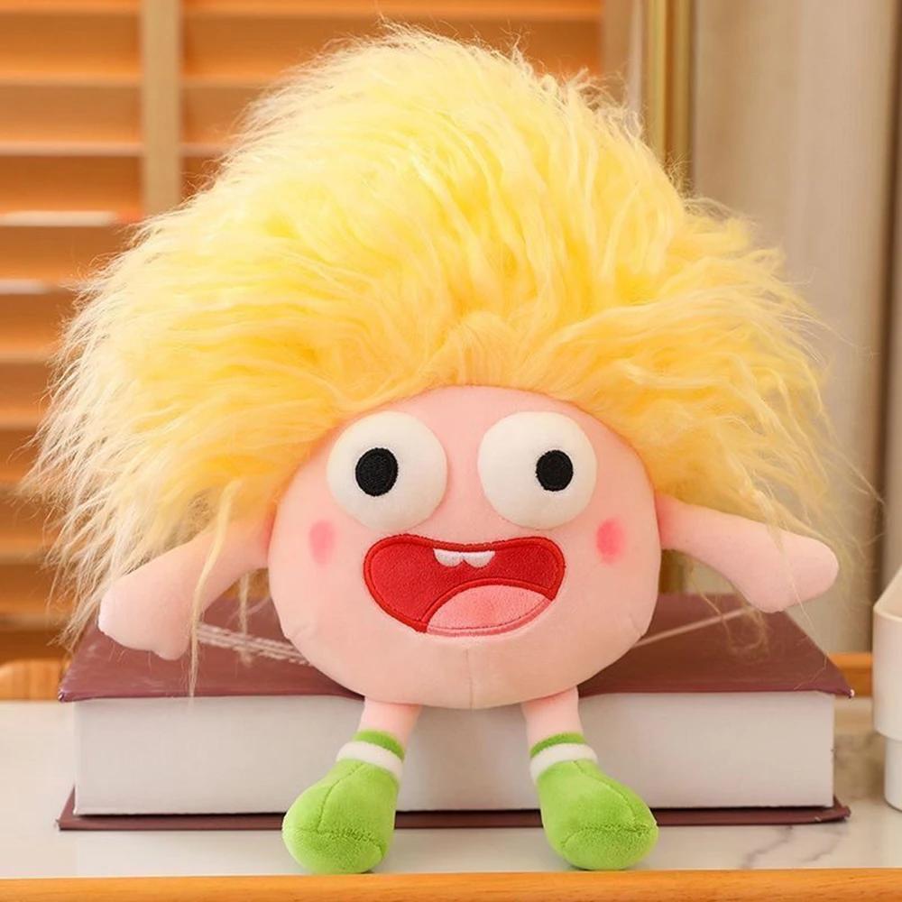25cm Net Red Dopamin Augenrauschend Verrückt Baby Hässlich Süß Plüschpuppe Cartoon Lustige Puppe Plüschtier Lustige Persönlichkeit Geschenk Jungen Mädchen