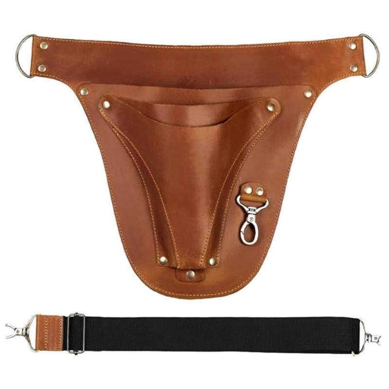 652F Leather Tool Leather Heavy Duty Carpenter Tool Belt Electrician Tool Tool Bag Tool Leather Reinforcement