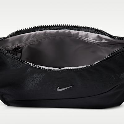 Unisex Bag Nike Aura 4L Crescent Crossbody 'Black/Black/Gunmetal'