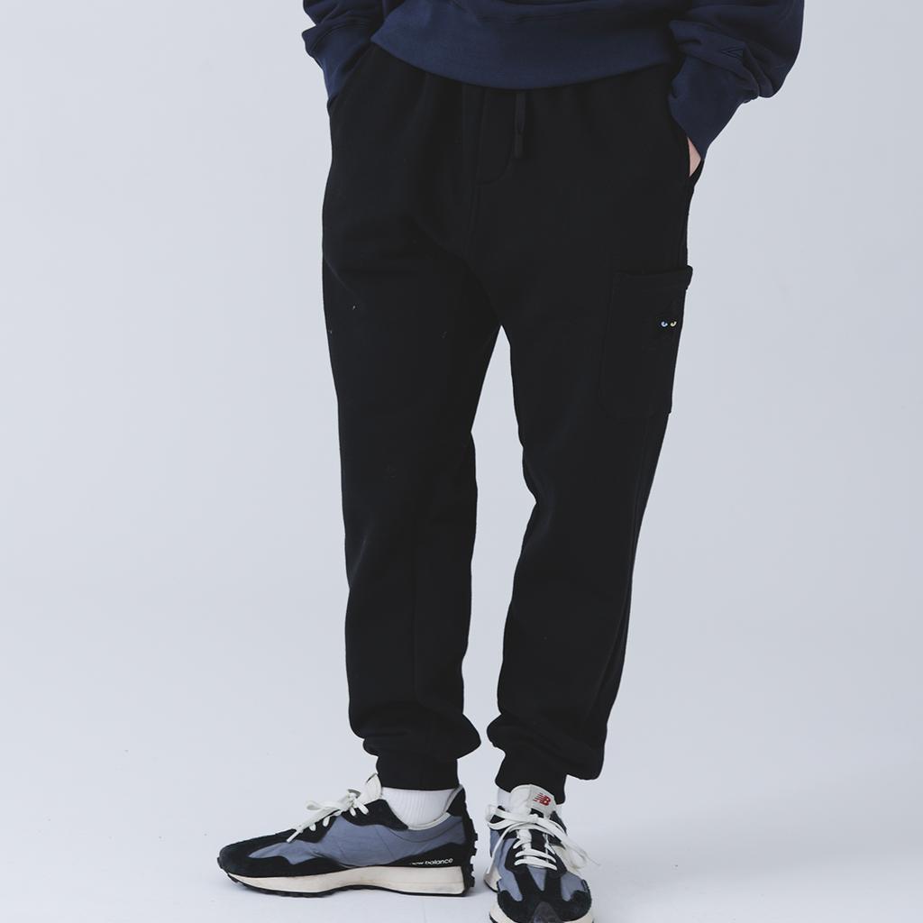 STARRYEYED Signature Star Sweat Jogger Pants (Black)