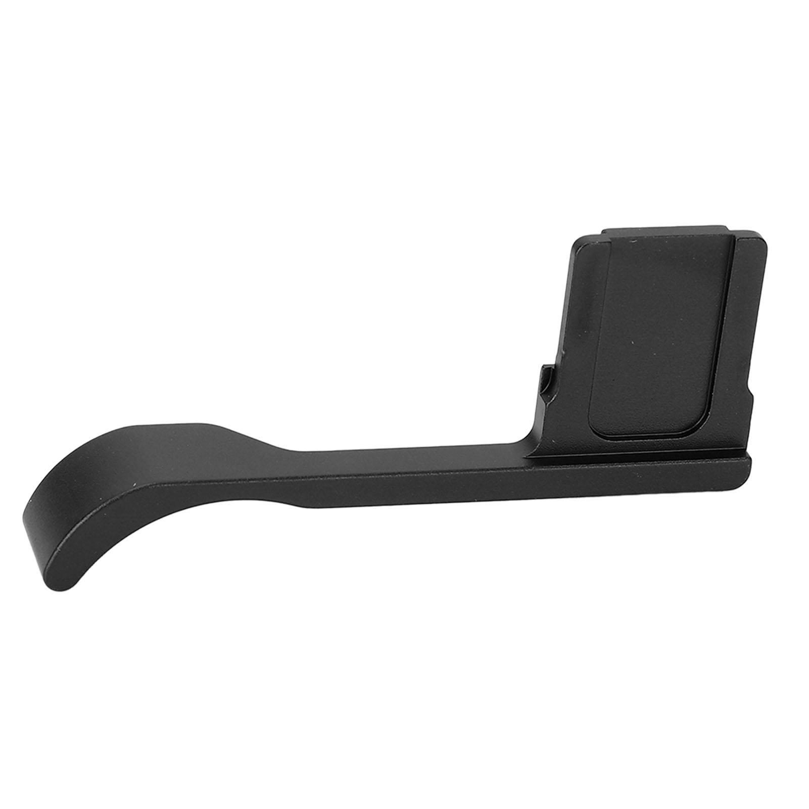 

Горячий башмак, упор для большого пальца, ручка для камеры A7CR A7CRII, алюминиевый сплав, эргономичный дизайн чёрный