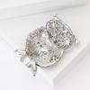 Personalized Retro Owl Brooch Fashion Elegant Rhinestone Bird Pin Clothing Accessories