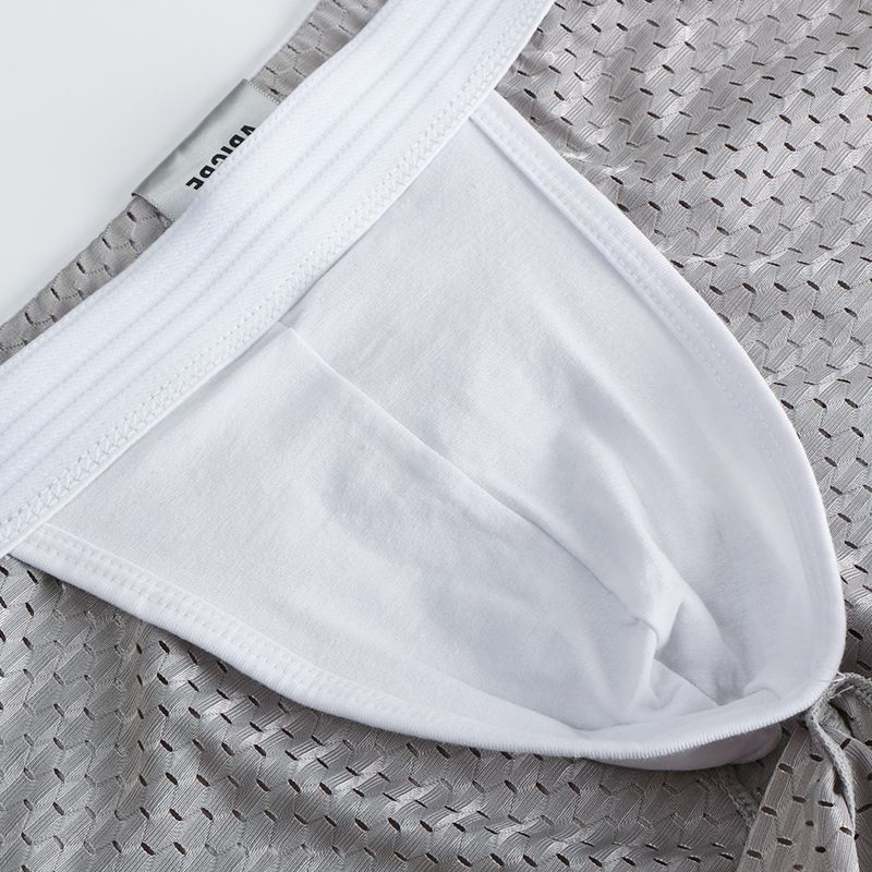Ice Silk Men's Underwear Loose Aloha Pants Summer Ice Breathable Youth Large Size Boxer Shorts Personality Trend Shorts