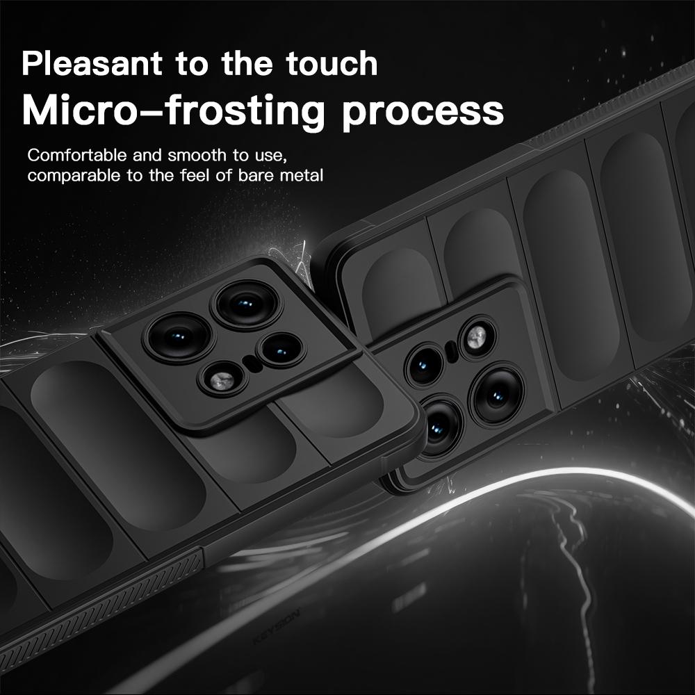 KEYSION Shockproof Case for Motorola Edge 50 Pro 5G G34 5G Anti-skid Soft Silicone Phone Back Cover for Motorola MOTO G34 5G