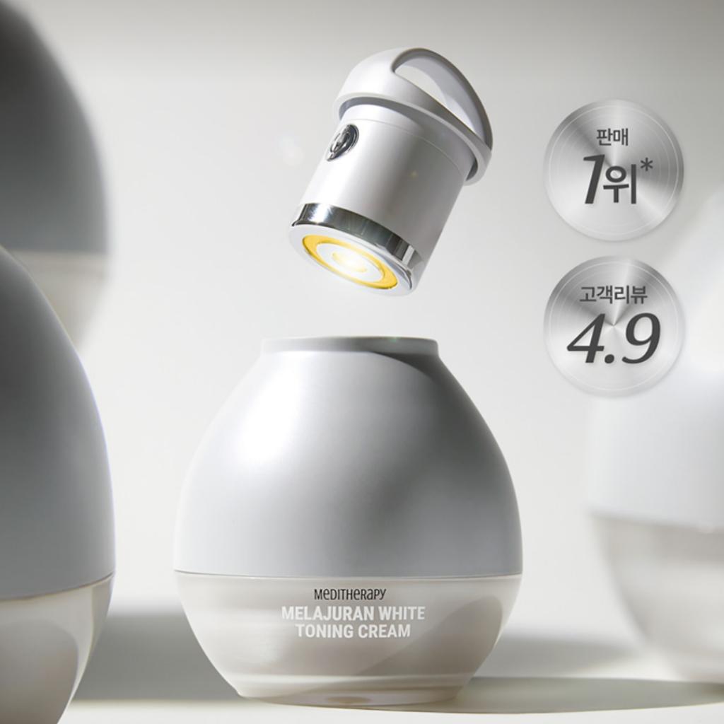 [MEDITHERAPY] Melajuran White Toning Cream+EMS Device