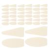 200Pcs Art Blending Sponge Replacement Sketch Wiper Heads High Density Drawing Tools Sponge Brush for Sketch Erasers Sketching