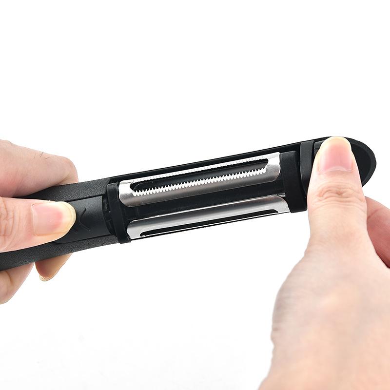 Multifunctional fruit peeler, stainless steel fruit peeler, apple and potato peeler, suitable for kitchens and restaurants.