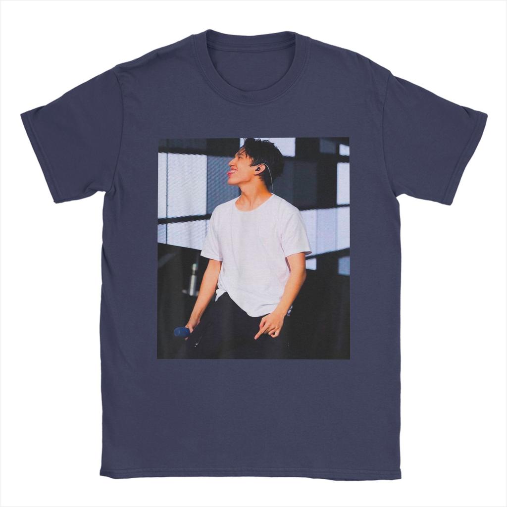 Novelty My Favorite Dimash Dear Dears Forever Music T-Shirts for Men Round Neck Cotton T Shirts Short Sleeve Tee Shirt Tops