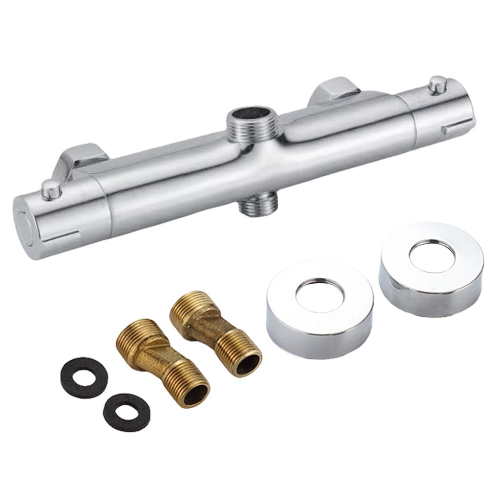 Thermostatic Shower Mixer Valves Constant Water Temperature Control Wall Mounted Valves for Safe Bathing Experience