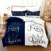 Neues King Queen Liebhaber Bettwäsche Set Einzelbett Twin Full Queen King Size Liebhaber Ölgemälde Bettset Aldult Jungen Schlafzimmer Bettbezug 020