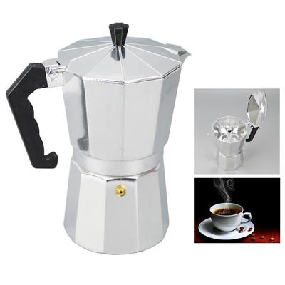 Morse Kaffeekanne Küche Büro Aluminium Acht Winkel Mokka Kaffeekanne