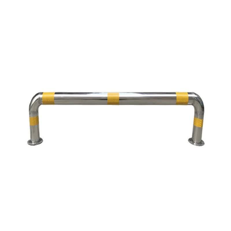 U-Shaped 201 Stainless Steel Parking Barrier