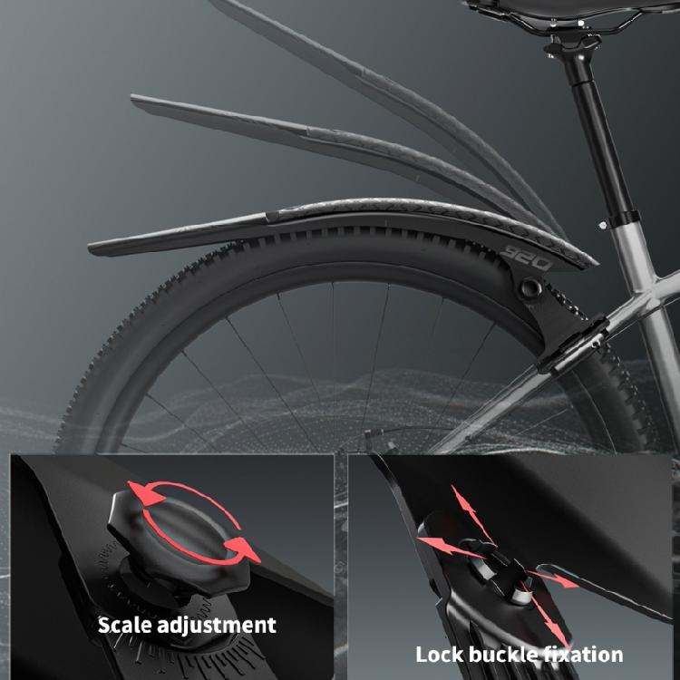 Quickly Release Bike Mudguard Adjustable Mountain Bike Mudguard Front Rear Mud Guard Hard Shells Mudguard Bicycles Part