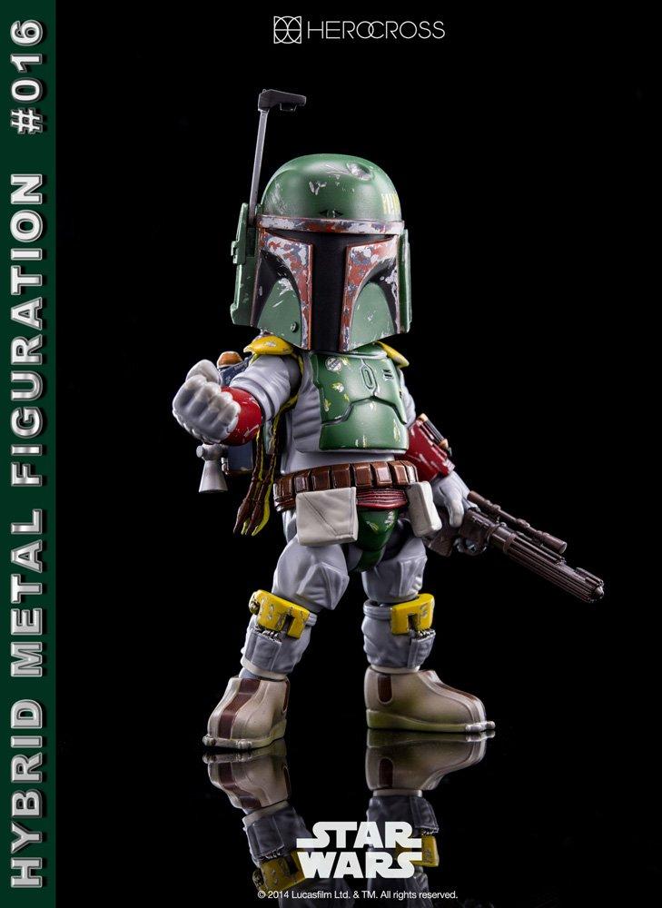 Hybrid Metal Figuration Star Wars Boba Fett Alloy Painted Movable Figure Non-Scale