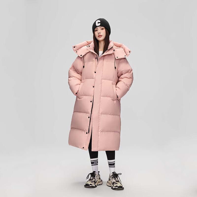 Yaya Women's Long Hooded Down Puffer Coat