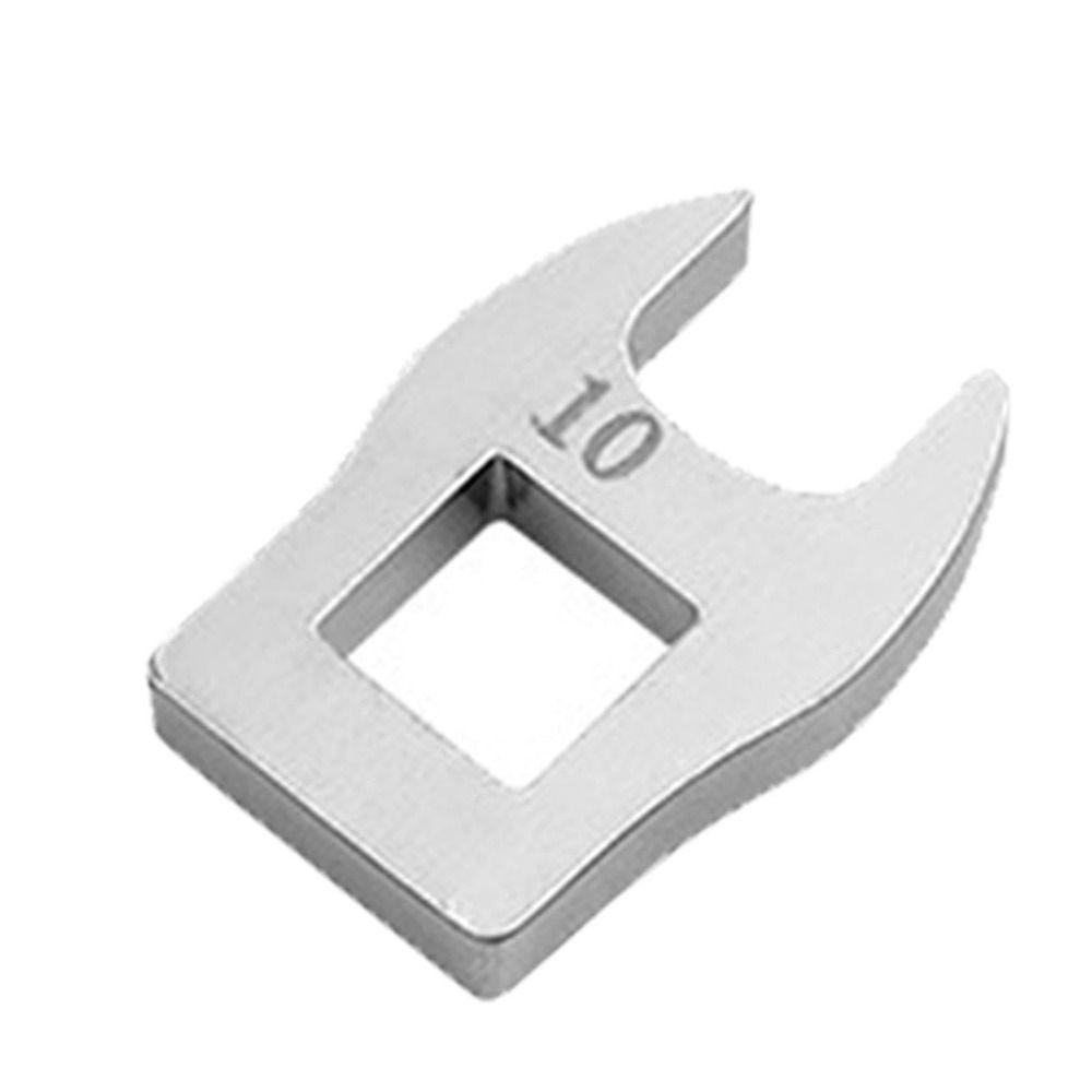 8Pcs 10-19mm Crowfoot Wrench Set Movable Head 3/8" Drive Crowfoot Wrench Set  Hard-To-Reach Areas