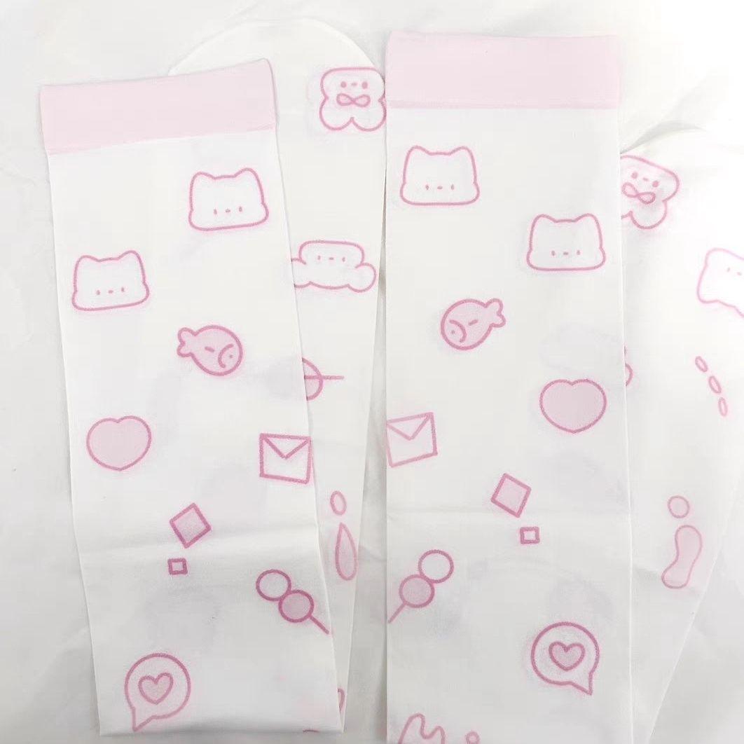 

Mezzopiano Replica Девочки Японские Милые Защита от солнца Дофамин Гольфы до колена и выше колена One Size