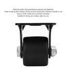 4pcs 2 inch Nylon Casters Wheels Low Center of Gravity Fixed Swivel Casters
