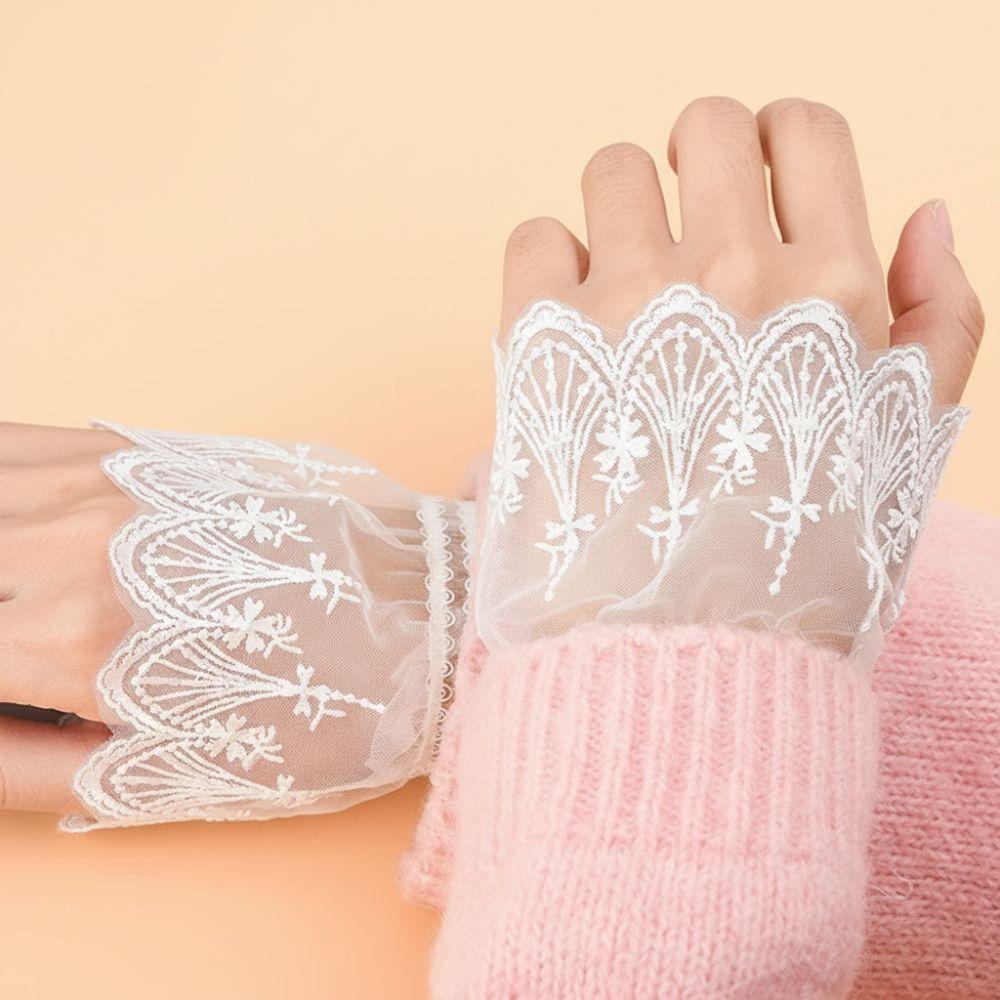 Detachable Fake Cuff White Lace Cuff New False Sleeve Cuffs