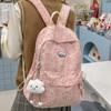 Student School Bag Bow Ribbon Large Capacity Backpack Computer Backpack