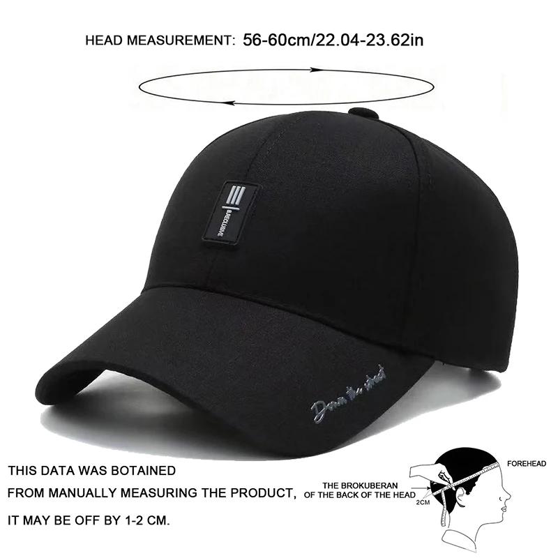 Fashion Men Baseball Cap Label Embroidery Snapback Caps Men Hip Hop Hat Sports Casual Trucker Hats Outdoor Sun Hats