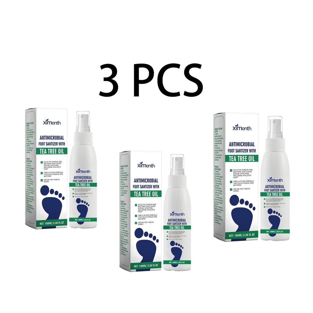 XIMONTH Pielęgnacja Stóp Nawilżająca i Odżywcza Odświeżająca i Dezodorująca Do Stóp 100ml