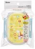 Skater Bento Lunch Made in Curious George Alphabet Children's Box, 360ml, Japan, Design, QAF2BA-A