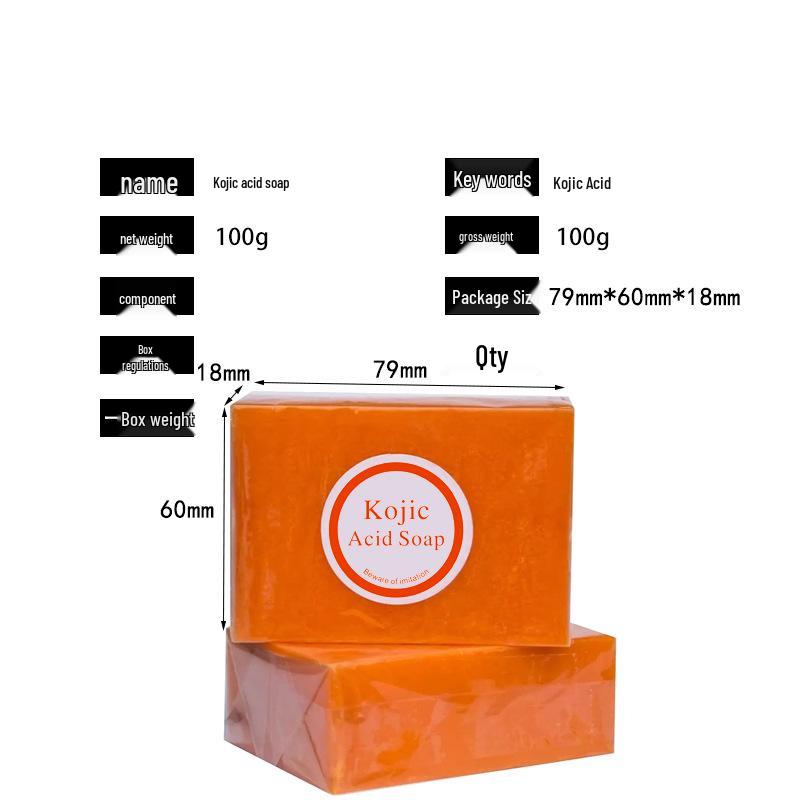 TK Style European & American Turmeric, Lemon, Kojic Acid, Ginger Handmade Cold Process Bath & Face Soap