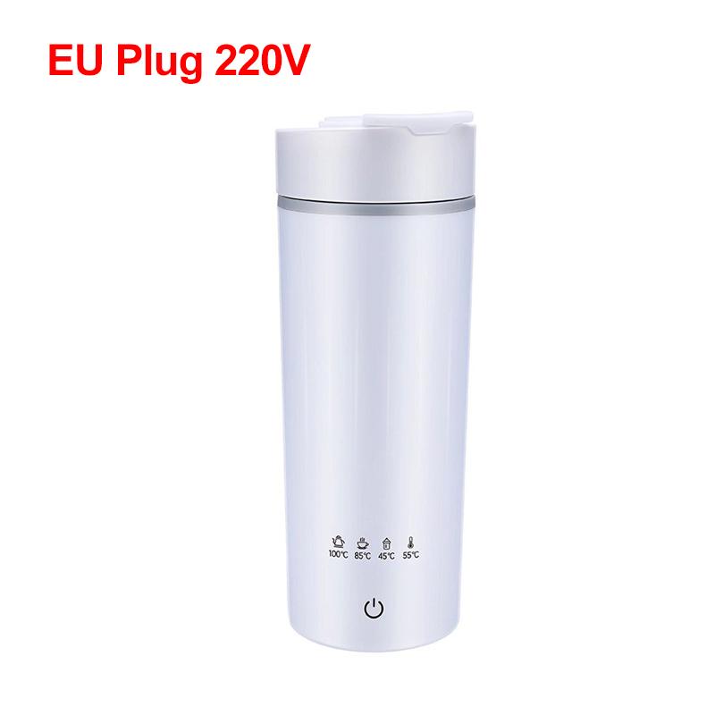 

Portable Electric Kettle Mini Electric Kettle Tea Coffee Pot Anti-Scald Water Thermal Cup Keep Warm Hot Water Bottle for Travel EU