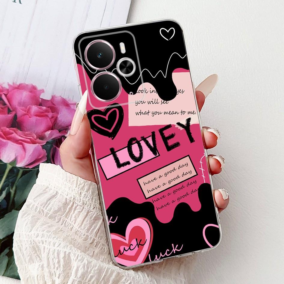 Case For Realme 14 5G New Stylish Rose Butterfly Moon Soft Silicone Cover Coque For Realme14 14X 14T Bumper Realme14T 14 X Funda