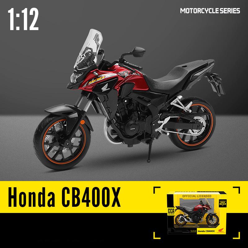 

1/12 Honda CB400X литой мотоцикл модель игрушечный автомобиль коллекция автобайк амортизатор внедорожный автоцикл игрушки автомобиль красный