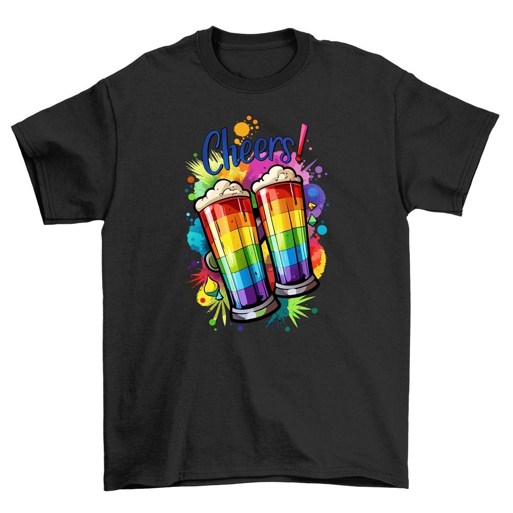 Pride_1 Beer Buddies Unisex T-Shirt - Cheers To Equality! Perfect for Beer Lover