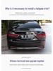 2018-2025 Lexus LS500h Tailgate & Trunk Trim Stainless Steel Mod.